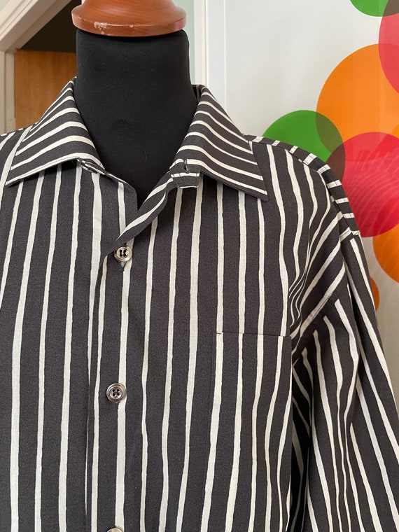Vintage Marimekko Shirt Jokapoika / Size 40 fits … - image 2