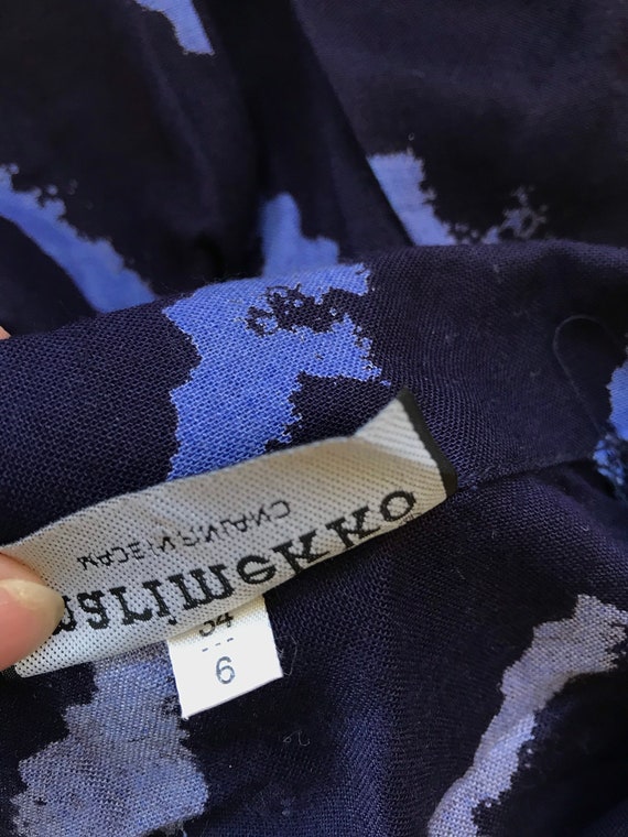 Vintage Marimekko Shirt / Medium / 1990 Finland /… - image 7