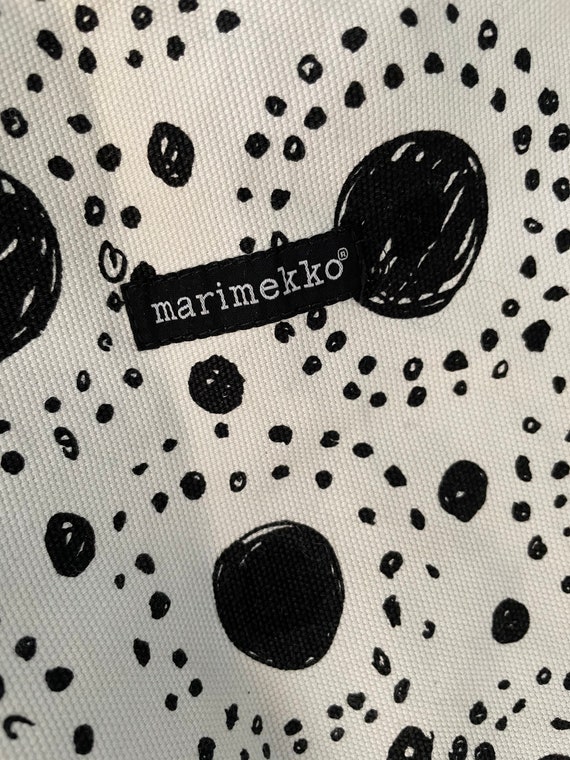 Vintage Marimekko Big Hand Bag Shoulder Bag / 199… - image 2