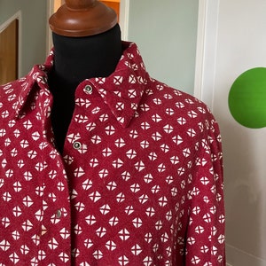 Vintage Marimekko jurk / Maat 42 past medium / 1974 Finland Scandinavië /