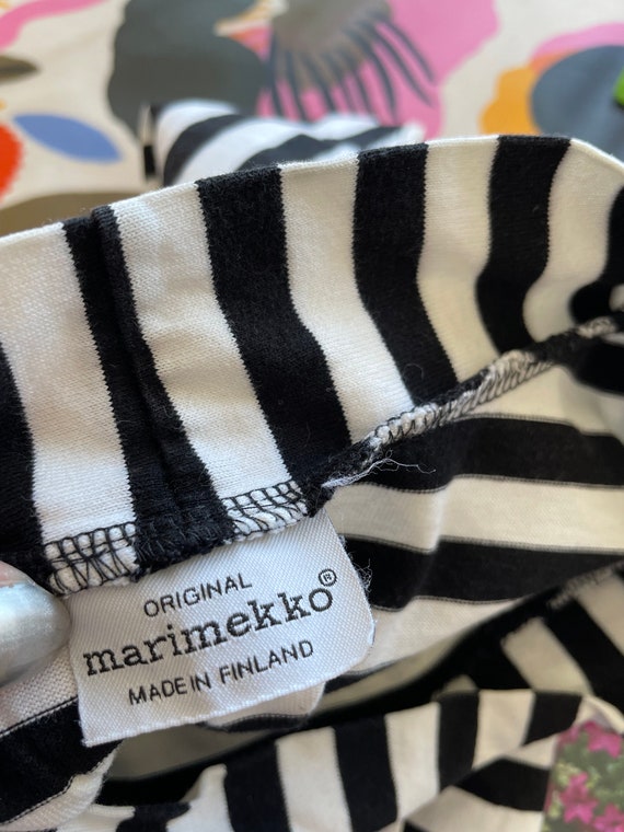 Vintage Marimekko sleeveless Dress / Size small /… - image 4