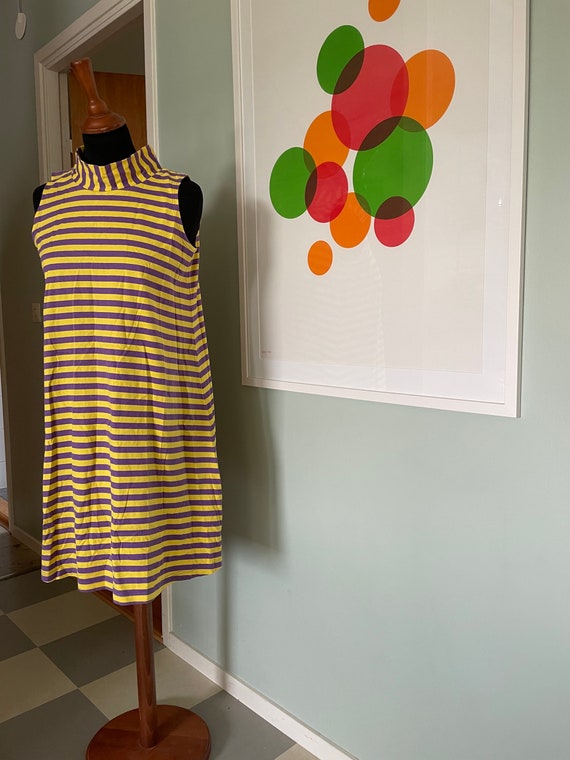 Vintage Marimekko sleeveless Dress / Size small /… - image 5