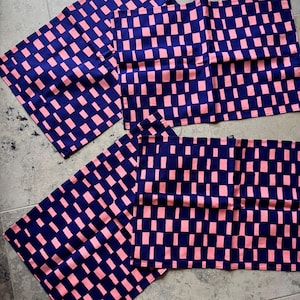 Vintage Marimekko Table Napkins (Set of 4) - 1960s Finnish Cotton