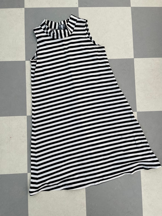 Vintage Marimekko sleeveless Dress / Size small /… - image 3