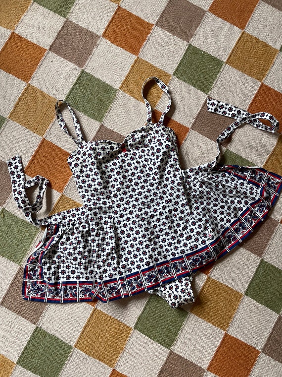 Vintage cotton Sun Dress/ Size 38 Small  Medium /… - image 8