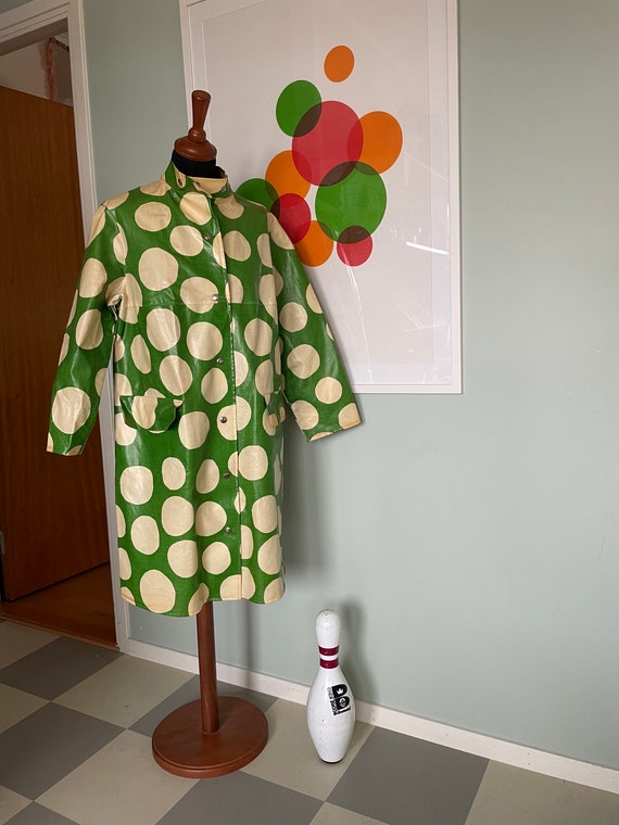 Vintage Marimekko Marimekko Rain Coat / Size 36 Sm