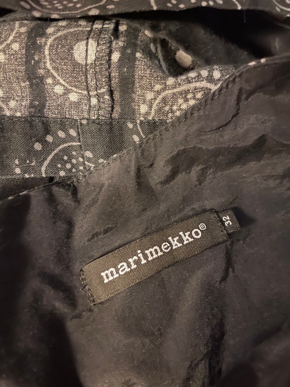 Vintage Marimekko Dress Finland / Size 32 / sleev… - image 6