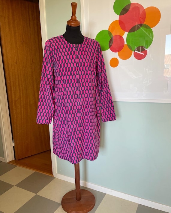 Vintage Marimekko Cotton A-line Dress: Long Sleeve Scandinavian Design -  Etsy
