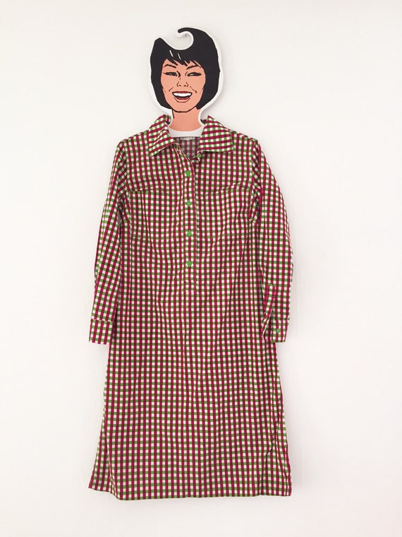 Vintage Marimekko Dress Shirt dress / Size 38 10 Small to | Etsy
