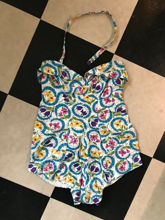 Vintage Swimsuit Sun dress / Budapest Hungary / EU