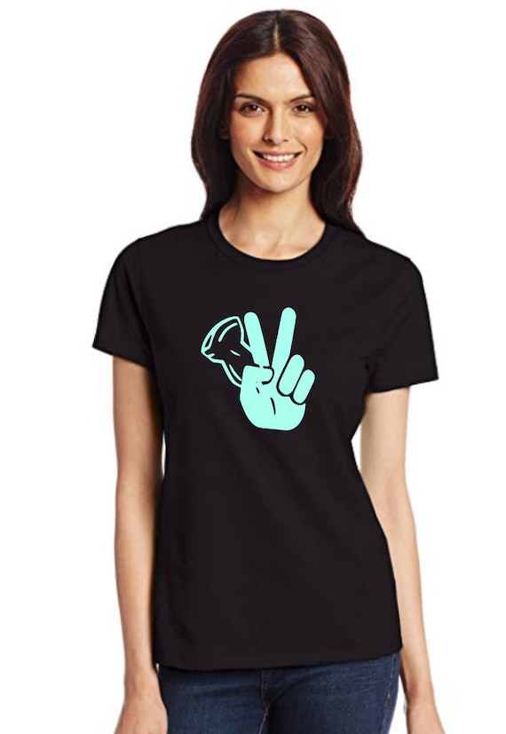 Deuces Sonographer Transducer T-shirt, Solid HTV (Large Front or Back Design)