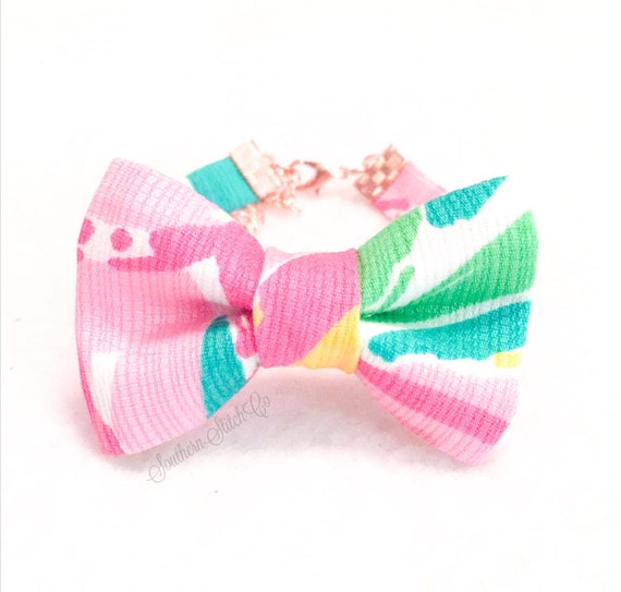 Bow Bracelet - Choose Your Clasp Finish