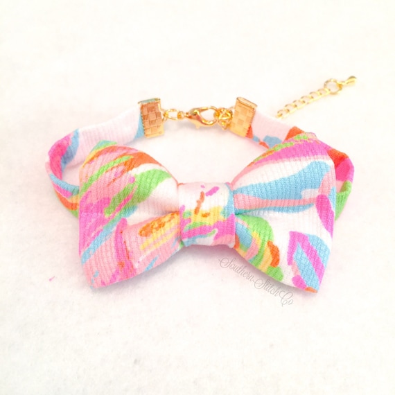 Bow Bracelet - Choose Your Clasp Finish