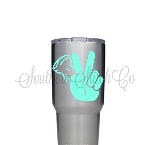 A "Deuces Sonographer" 30 oz Stainless Steel Vacuum Double Walled Tumbler (Solid Vinyl)