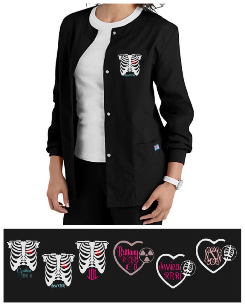 Radiology Tech Scrub Jacket Cherokee Warmup