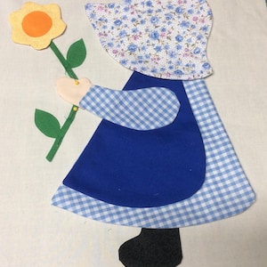 Mailed Sunbonnet Sue Pattern &MORE
