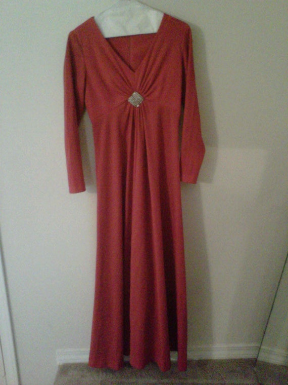 70's Polyester Gown