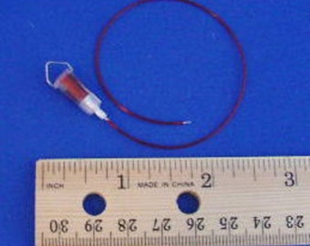 Dollhouse miniature handcrafted Medical Blood bottle transfusion IV 1/12th scale