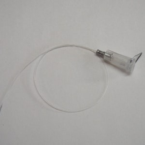 Dollhouse miniature handcrafted Medical transfusion IV bottle 1/12th scale