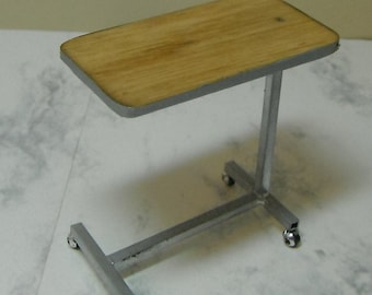 Letto Ospedale In Miniatura Scala 1:12 &ndash; Casa Delle Bambole Artigianale