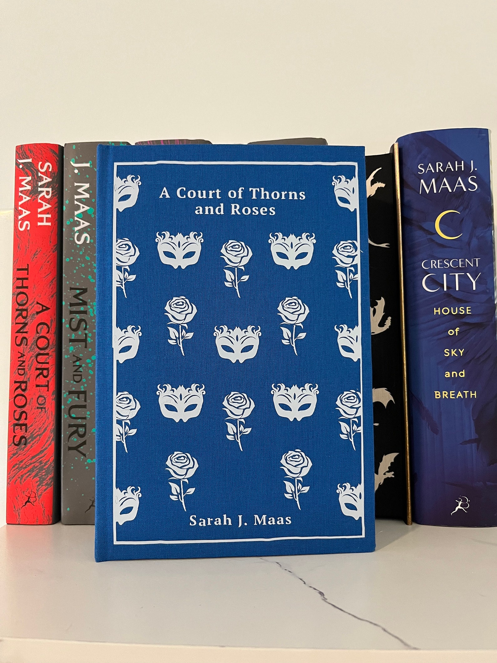 ACOTAR Bookbinding Cover Design PNG File, A Court of Thorns and Roses, Vinyl Book Cover Design