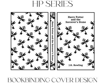 Harry Bookbinding Cover Design PNG-bestand, Vinyl Book Cover Design, Cover Art, Slangen, Wizard, Penguin Style, Klassiek