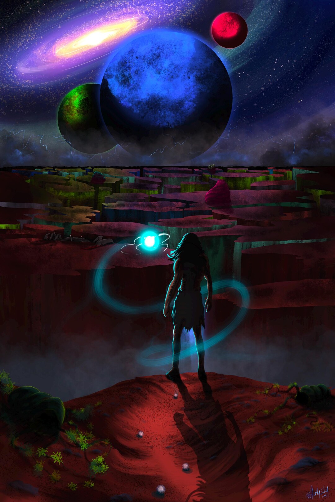 Kaladin and the Honor Chasm- Inspired by the Stormlight Archive - the ...