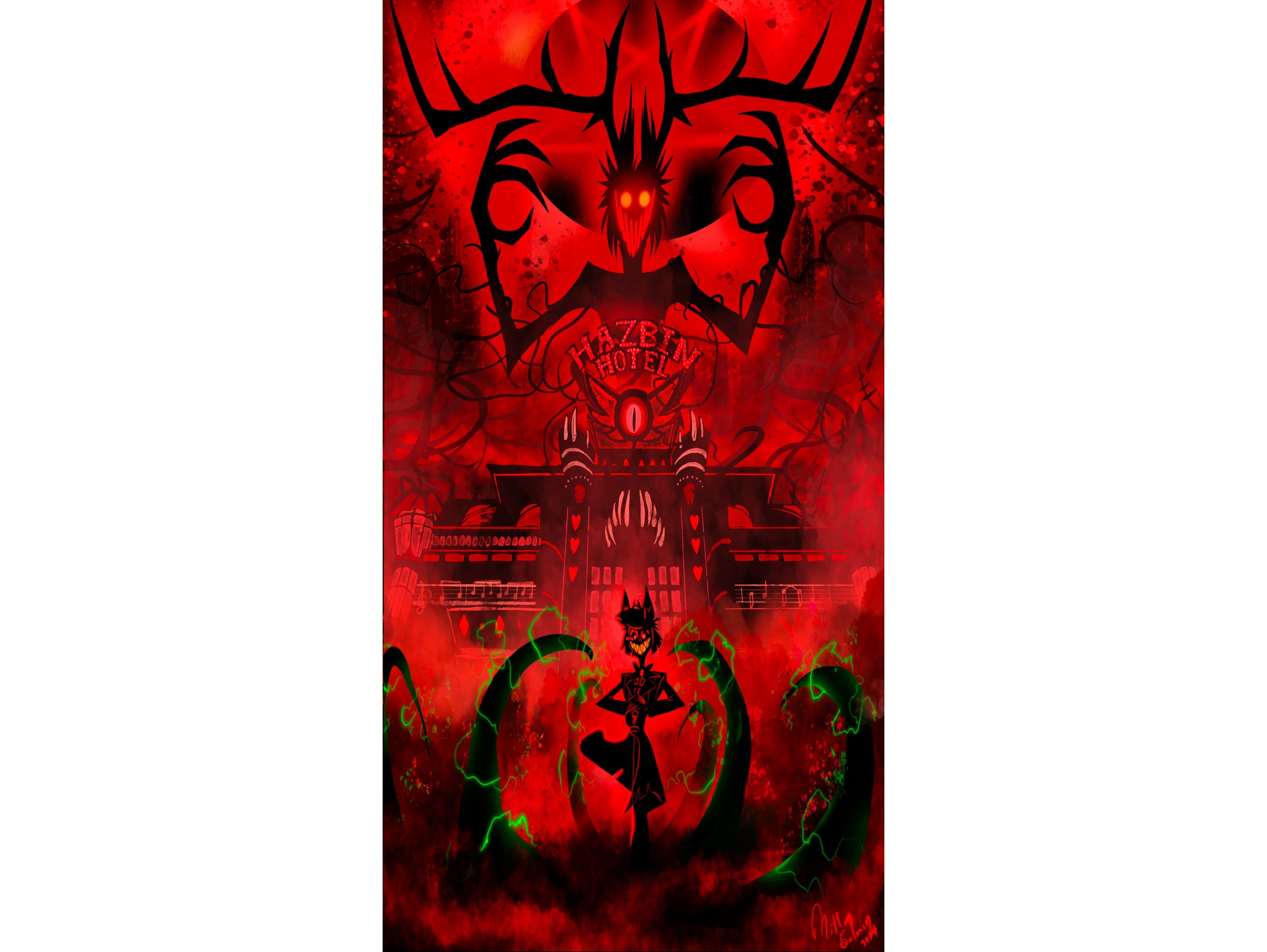 Alastor, Quite the Pleasure - Hazbin Hotel Art Print and Poster