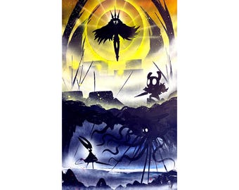 Knight and Song - end games - Spray Paint Art on Stretched Canvas - select sizes