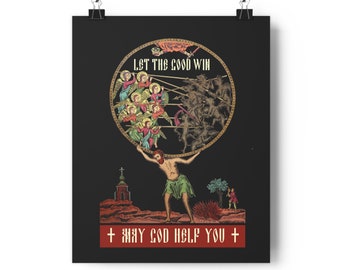 Fight Your Passions" Orthodox Christian Giclée Art Print