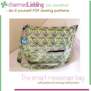 The smart messenger bag - PDF sewing pattern