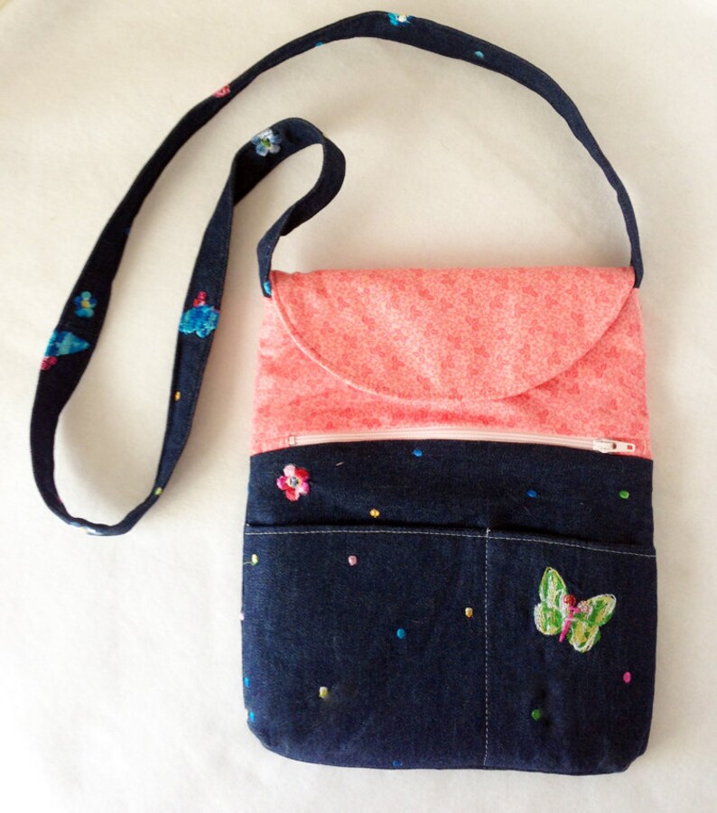 Girl's Crossbody Bag PDF Sewing Pattern Etsy