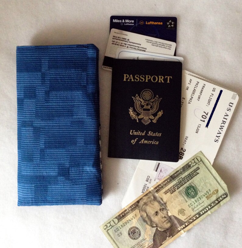 The Airport Wallet PDF Sewing Pattern Etsy
