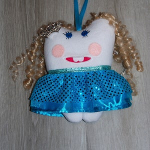 Tooth Fairy, Princess Tooth Fairy, Tooth Fairy Pillow, Tooth Holder, Hanging Tooth Fairy