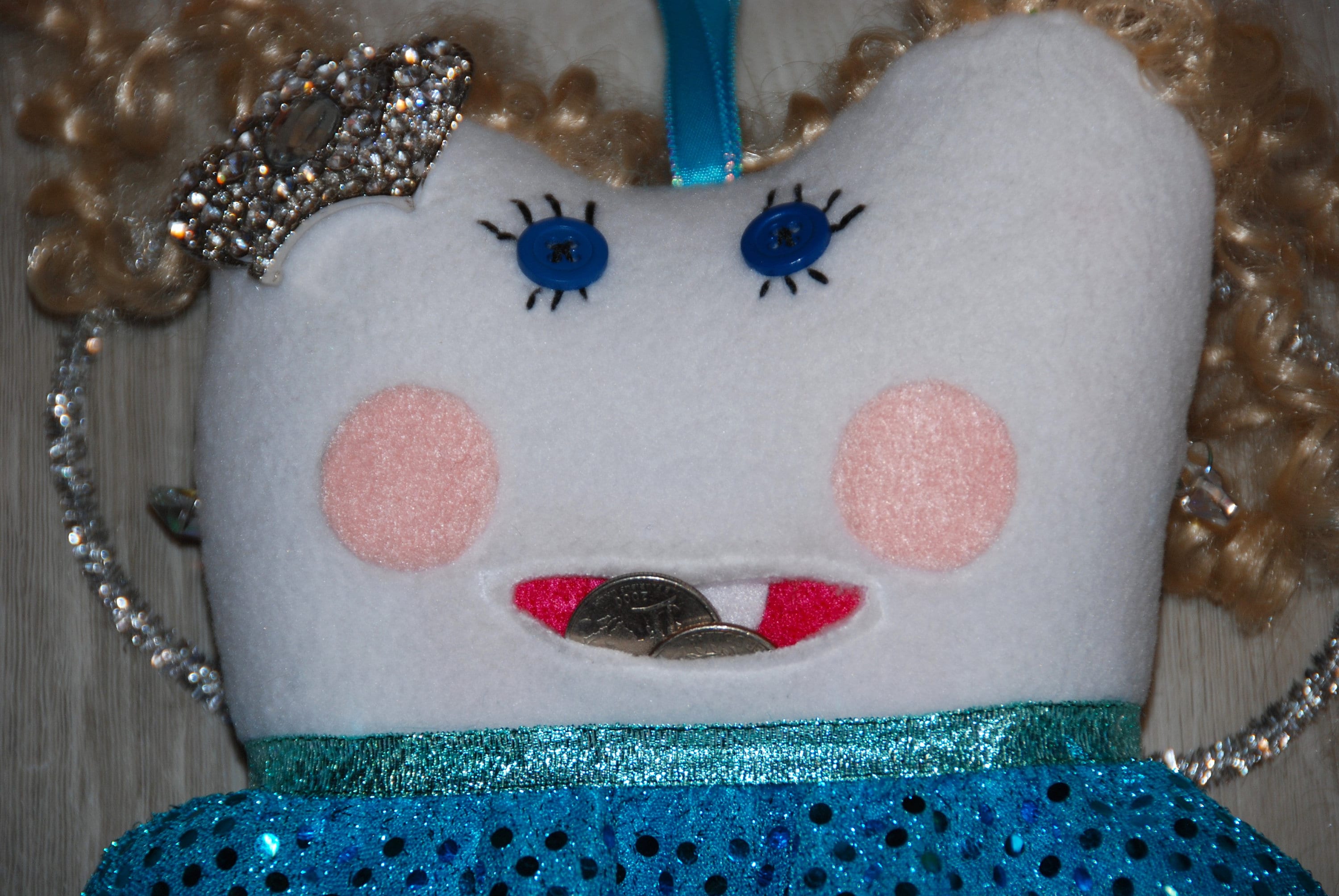 Tooth Fairy, Princess Tooth Fairy, Tooth Fairy Pillow, Tooth Holder ...