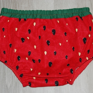 Baby Diaper Cover, Diaper Cover, Baby Bloomers, Nappie Cover, Watermelon Theme