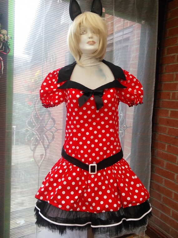 minnie mouse costume etsy