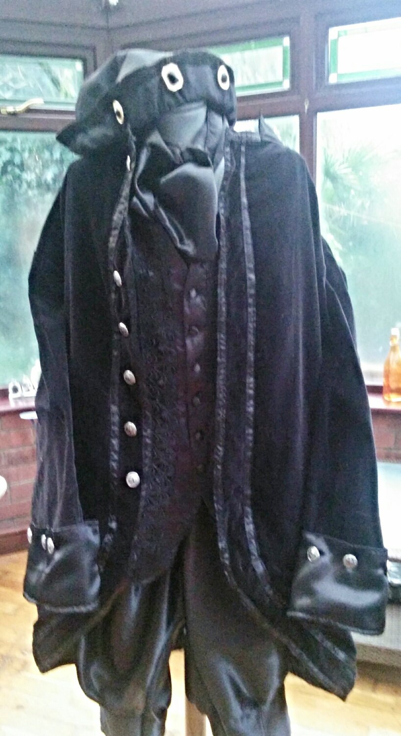 Image of Custom Made To Measure Mens Prince Stage Party Theatre Jacket Waistcoat Hat Cloak Pants Your Own Measurements & Color