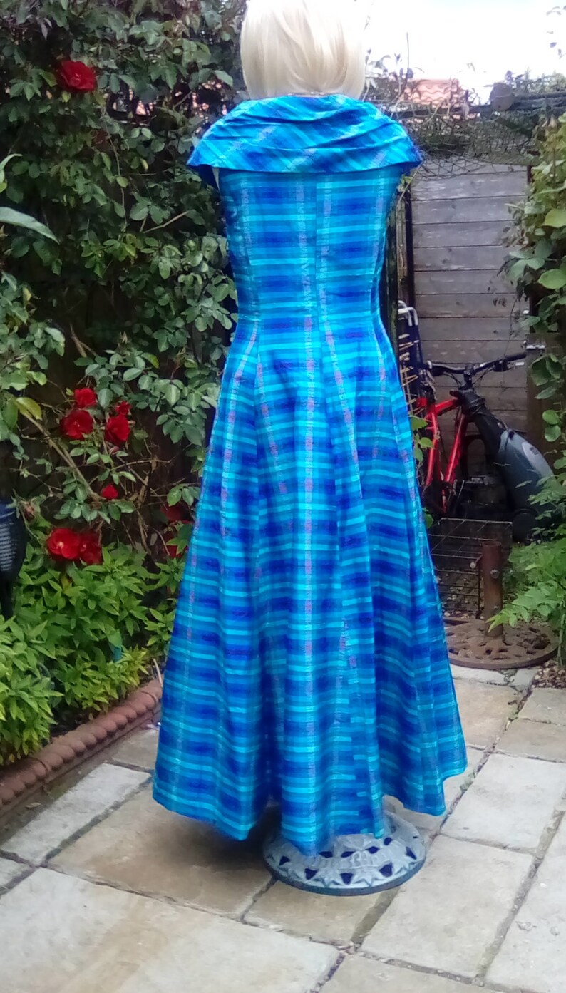 Vintage Dress Monsoon Twilight as New Flared Skirt Net | Etsy