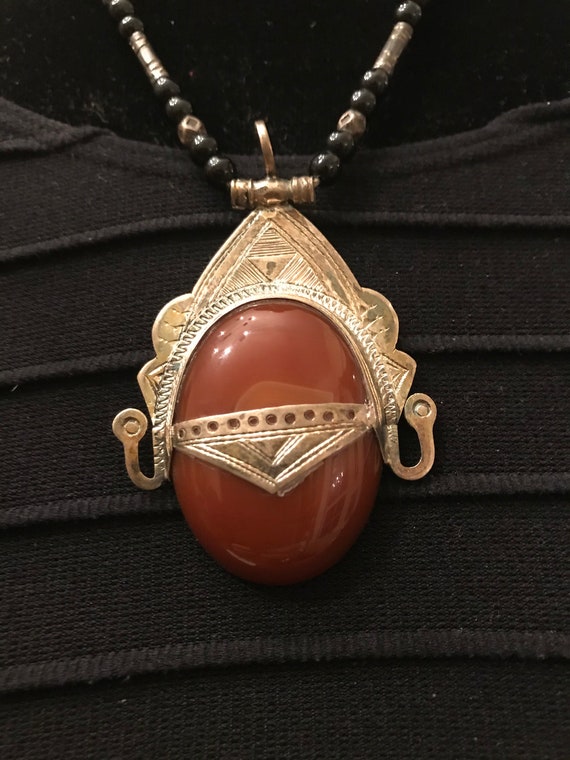 Tuareg Pendant- African Necklace-African Jewelry-H