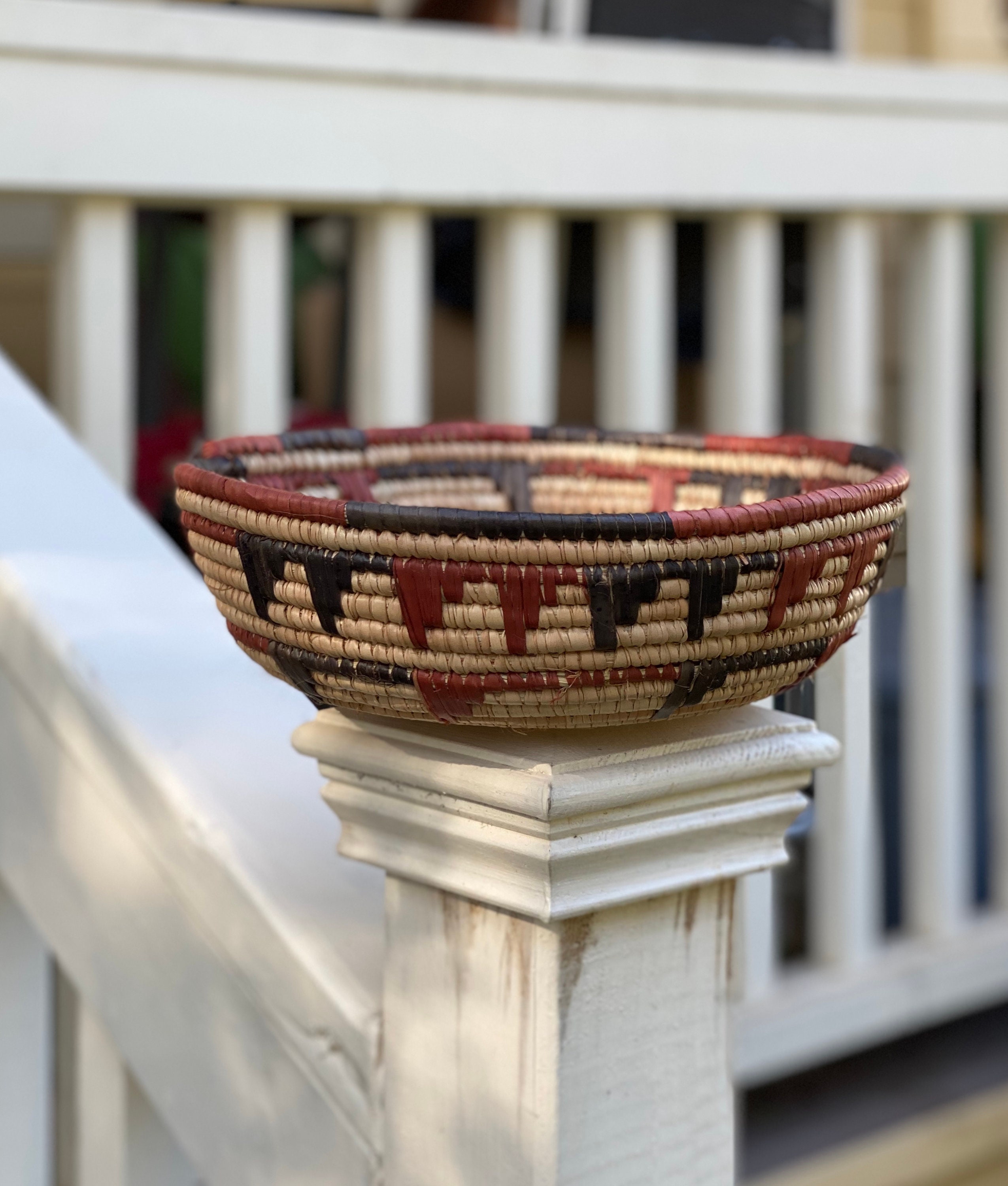 Vintage African Basket from NigeriaHandmade by the Hausa 7 Etsy