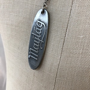 Vintage Maytag Advert Necklace