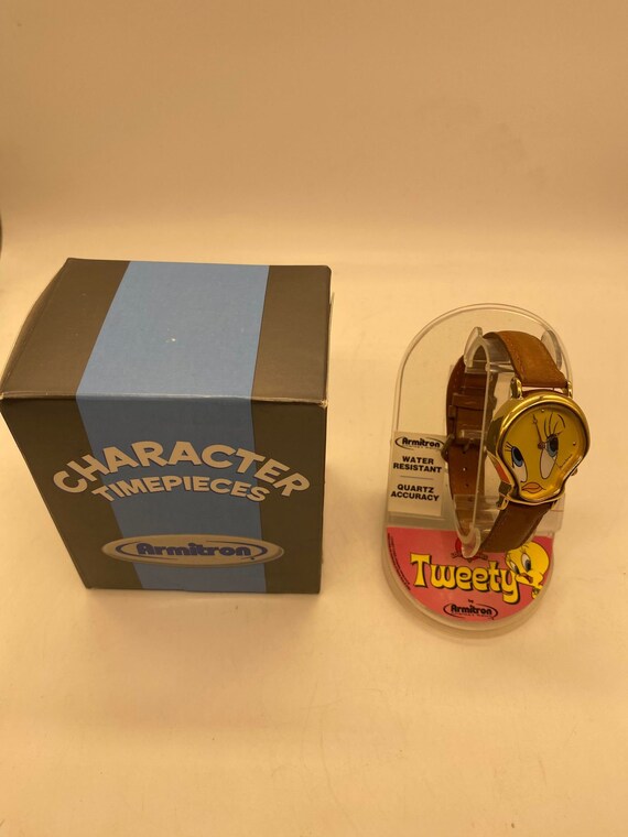 EUC Vintage Tweety Wrist Watch Character Timepiec… - image 2