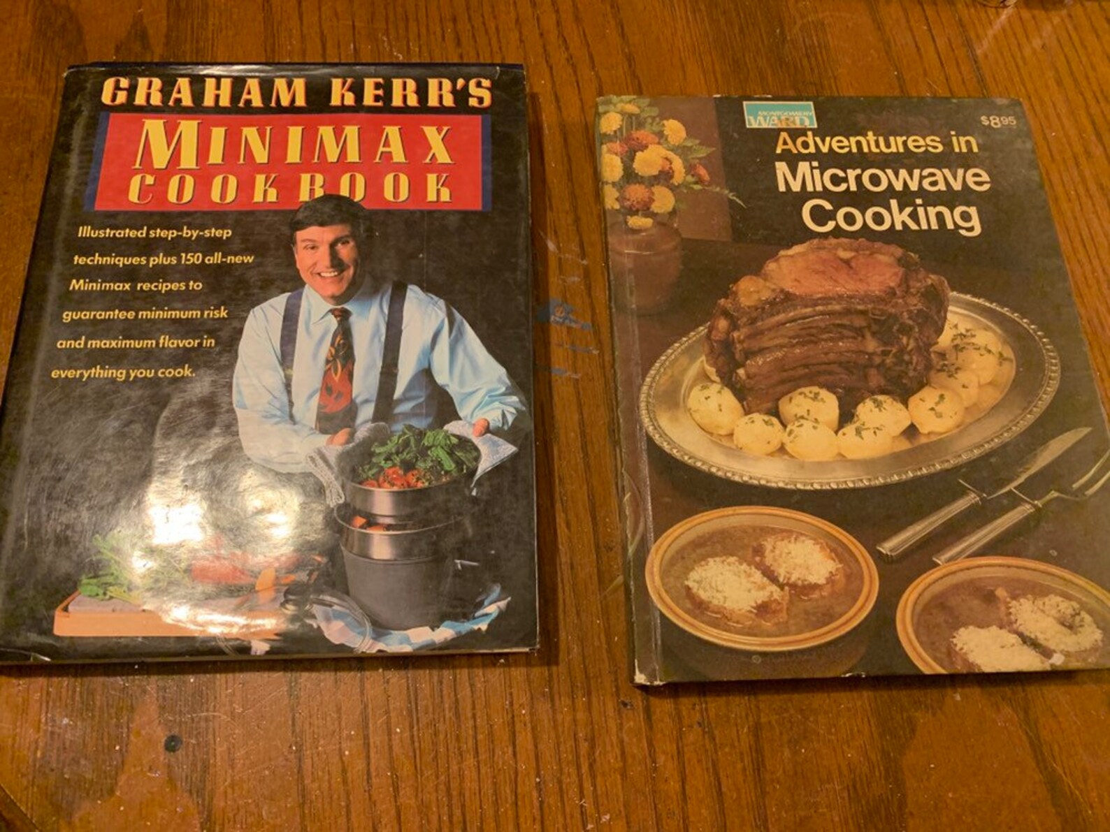 Graham Kerr Minimax CookBook & Montgomery Ward Adventures in Etsy