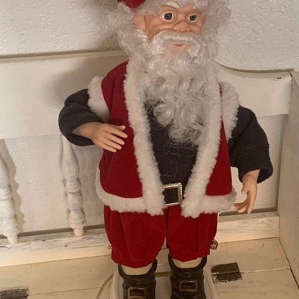 Animated Santa Claus Etsy