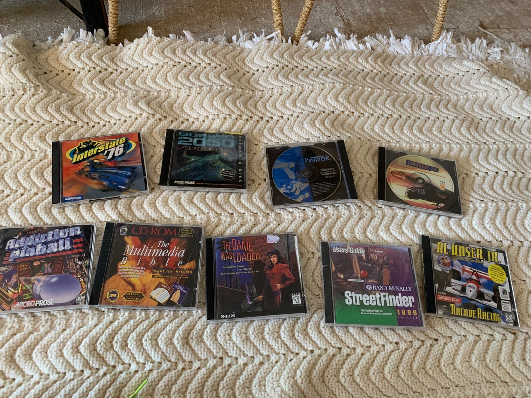 9 Computer CD Games Etsy