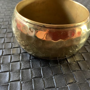 Vintage Brass Bangle Bracelet image 1