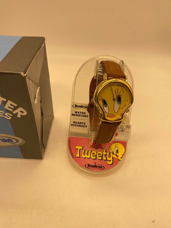 EUC Vintage Tweety Wrist Watch Character Timepiec… - image 1