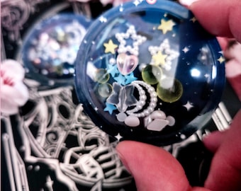 In the Stars Shaker Sticker: Kawaii Trinket Sticker (2 Variations)