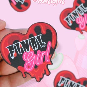 Final Girl Sticker: Horror Movie Sticker - Choose Your Material Type